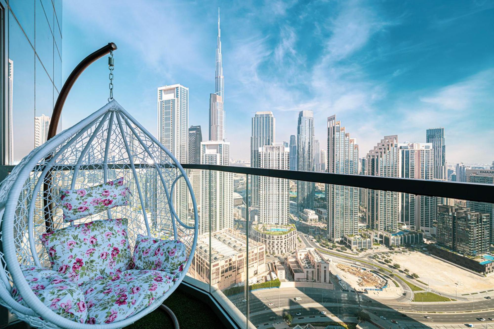 Appartement Highest Infinity Pool In Downtown Dubaï Extérieur photo