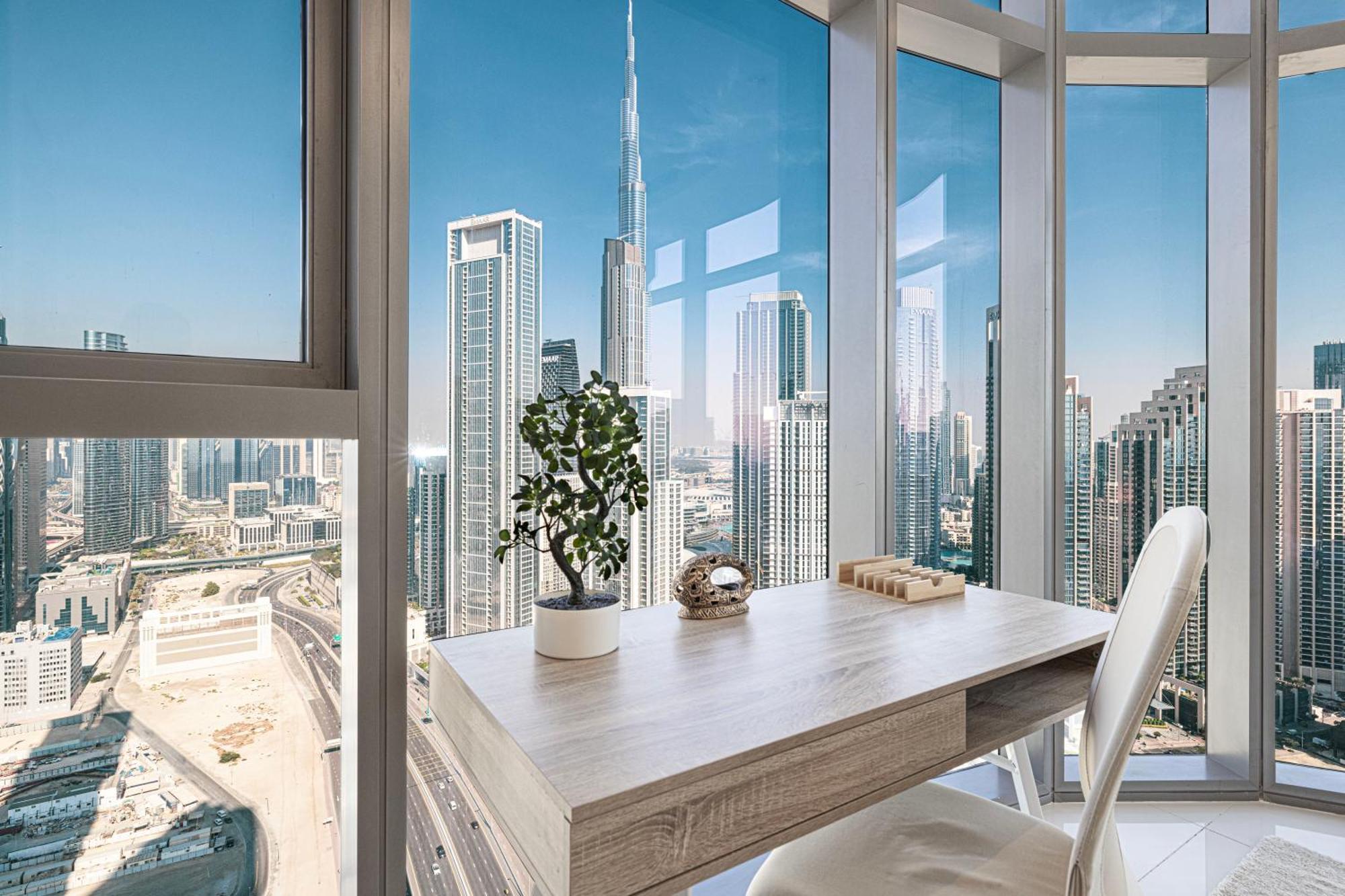 Appartement Highest Infinity Pool In Downtown Dubaï Extérieur photo