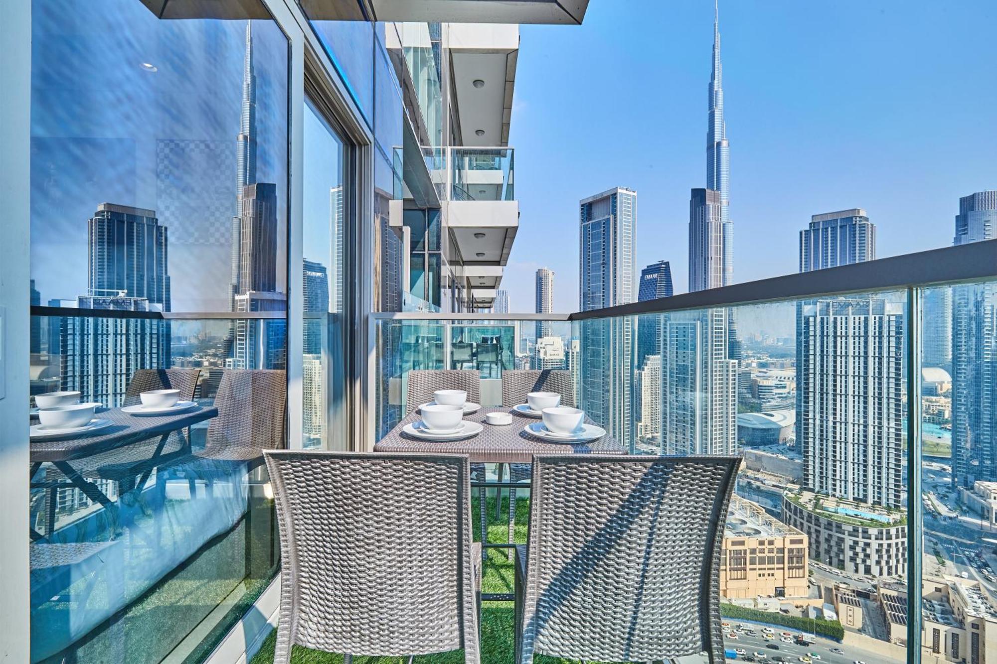 Appartement Highest Infinity Pool In Downtown Dubaï Extérieur photo