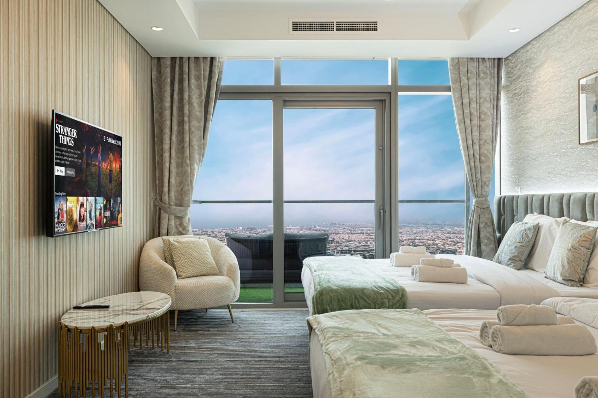 Appartement Highest Infinity Pool In Downtown Dubaï Extérieur photo