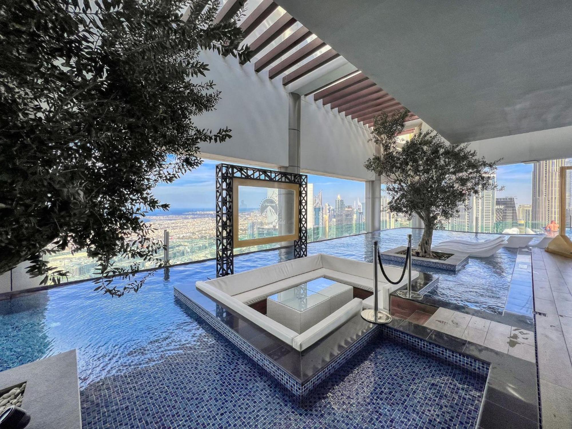 Appartement Highest Infinity Pool In Downtown Dubaï Extérieur photo